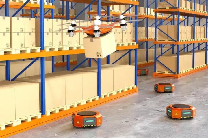 于一体的自动化立体仓库是无人仓的主要组成部分,实现自动存取和拣货