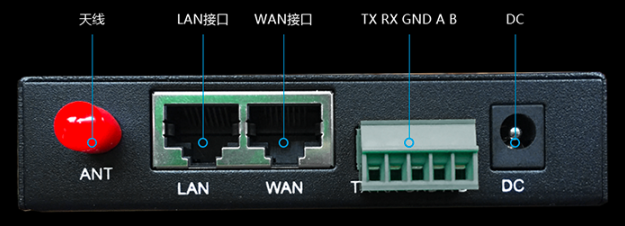 2)计讯工业级dtu td210的串口集成了一路rs232接口,一路rs485接 